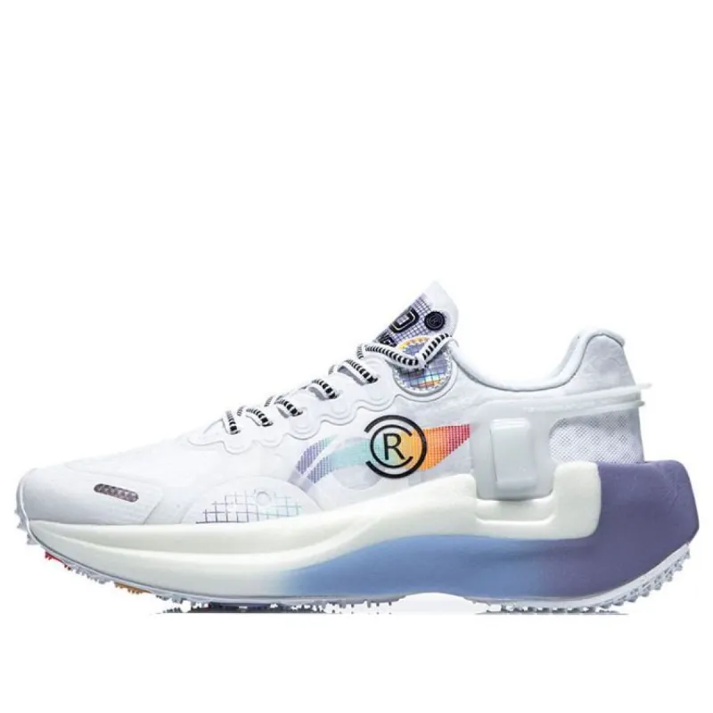 (WMNS) Li-Ning Wind Range Essential 'White Purple' ARHR054-6 sold by KicksCrew
