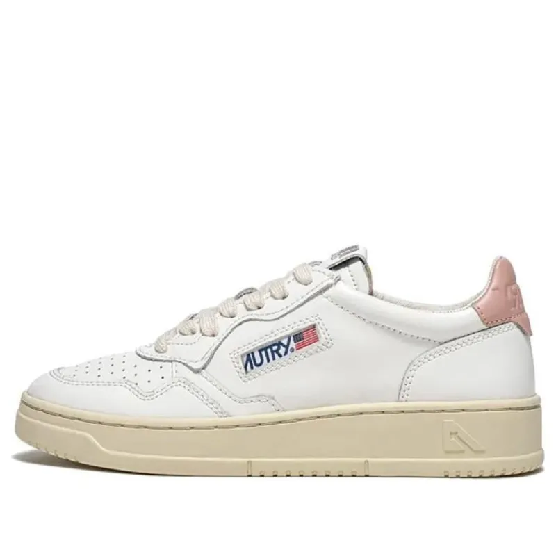 (WMNS) Autry Medalist Leather Low 'White Pink' AULW-LL16 sold by KicksCrew