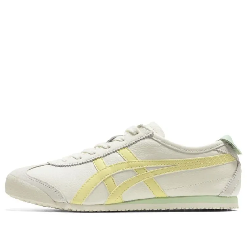 Onitsuka Tiger MEXICO 66 Deluxe Shoes 'Ivory Acid Yellow' 1182A078-751 sold by KicksCrew
