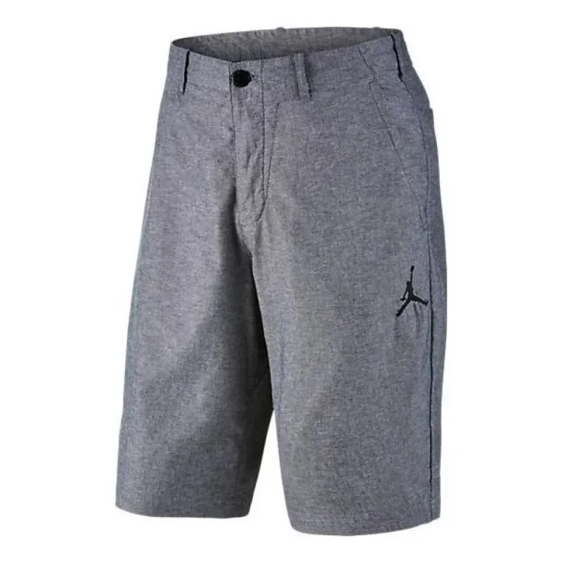 Air Jordan Logo short 'grey black' 694968-010 sold by KicksCrew