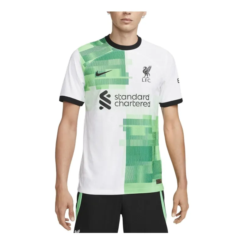 Nike Liverpool FC 23/24 Match Away 'White Green Spark Black' DX2617-101 sold by KicksCrew