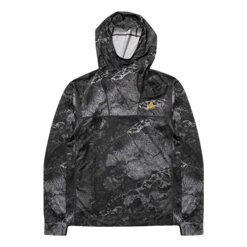 Nike ACG Dri-FIT ADV UV Lava Tree Hoodie 'Black Grey' DC1249-010 sold by KicksCrew