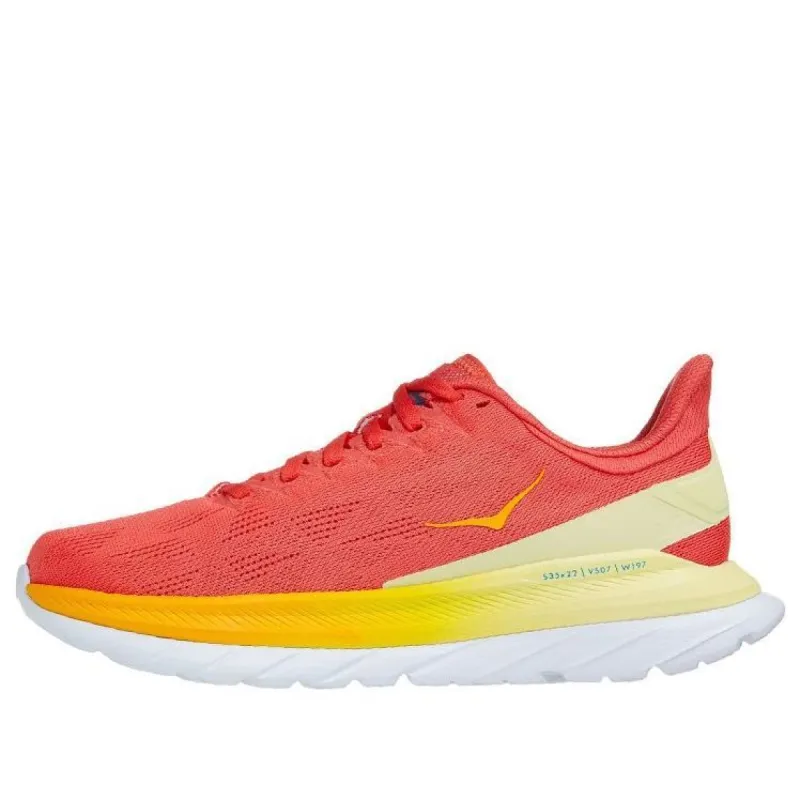 (WMNS) HOKA ONE ONE Mach 4 ' Hot Coral Saffron' 1113529-HCSF sold by KicksCrew