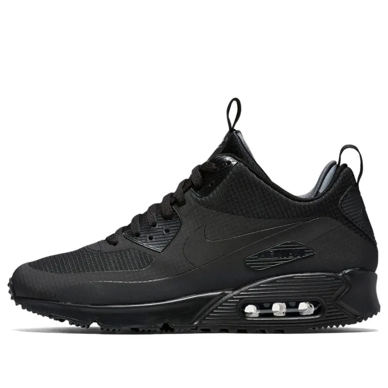Nike Air Max 90 Mid Winter 'Triple Black' 806808-002 sold by KicksCrew