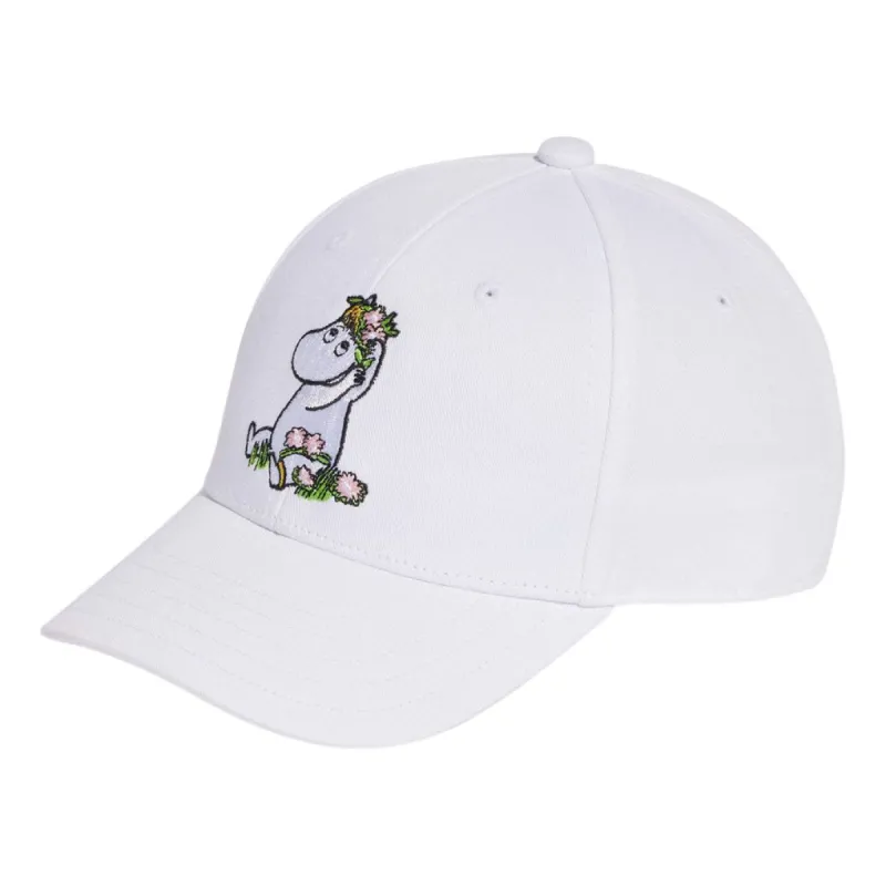 (GS) adidas Originals x Moomin Baseball Cap 'White' IB9256 sold by KicksCrew