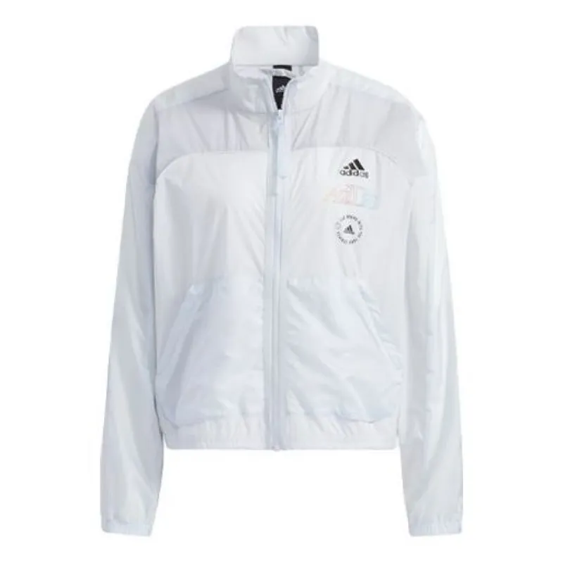 (WMNS) Adidas Track Top 'White' HA3638 sold by KicksCrew