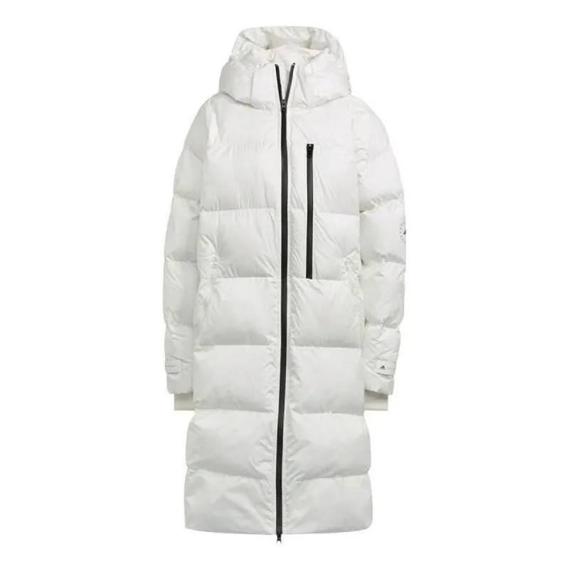 (WMNS) Adidas By Stella McCartney Longline Jacket 'White' H58127 sold by KicksCrew