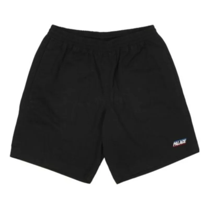 Palace SS22 Basically A Washed Cotton Shorts 'Black' PAL-SS22-350 sold by KicksCrew