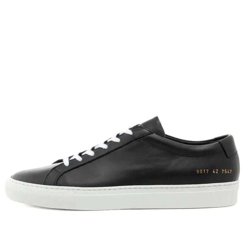 (WMNS) Common Projects Achilles Low 'Black White Sole' 6017-7547 sold by KicksCrew