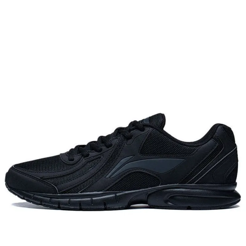 Li-Ning One Piece Lightweight Running Shoes 'Black' ARBS009-4 sold by KicksCrew