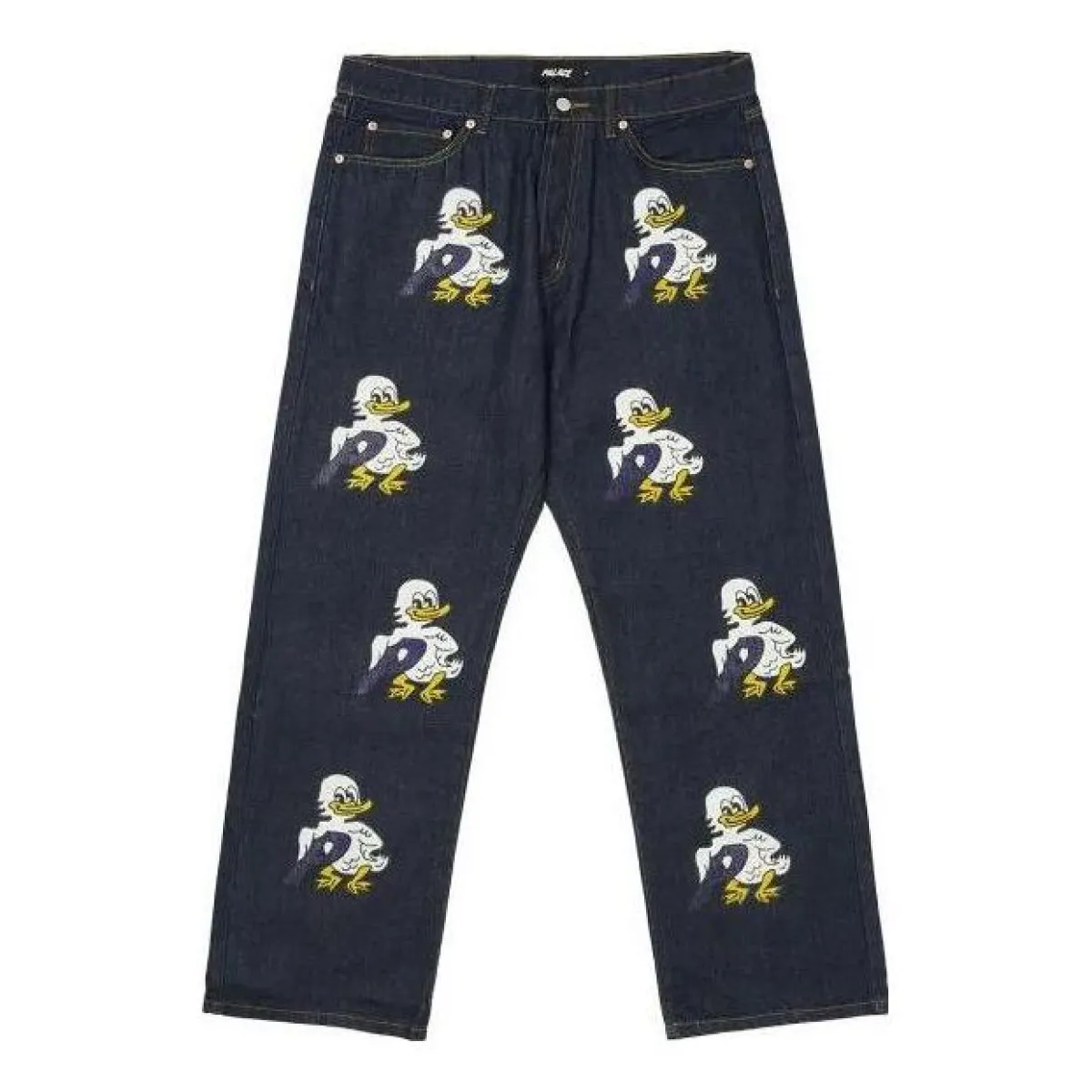 Palace Quacked Duck Logo Denim Jeans DS