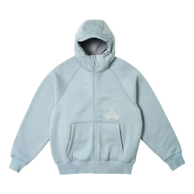 Palace Thermal Bonded Cap Hoody Jacket 'Chill Blue' P25CS092 sold by KicksCrew