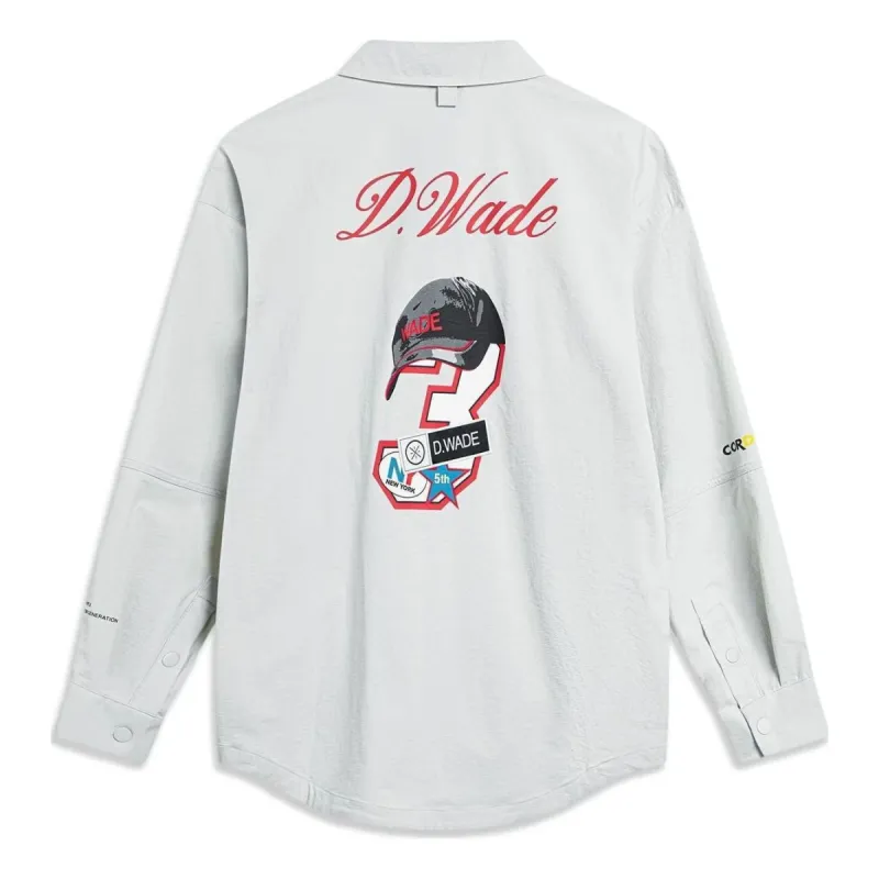 Li-Ning Wade Casual Jacket 'White' AFDT511-3 sold by KicksCrew