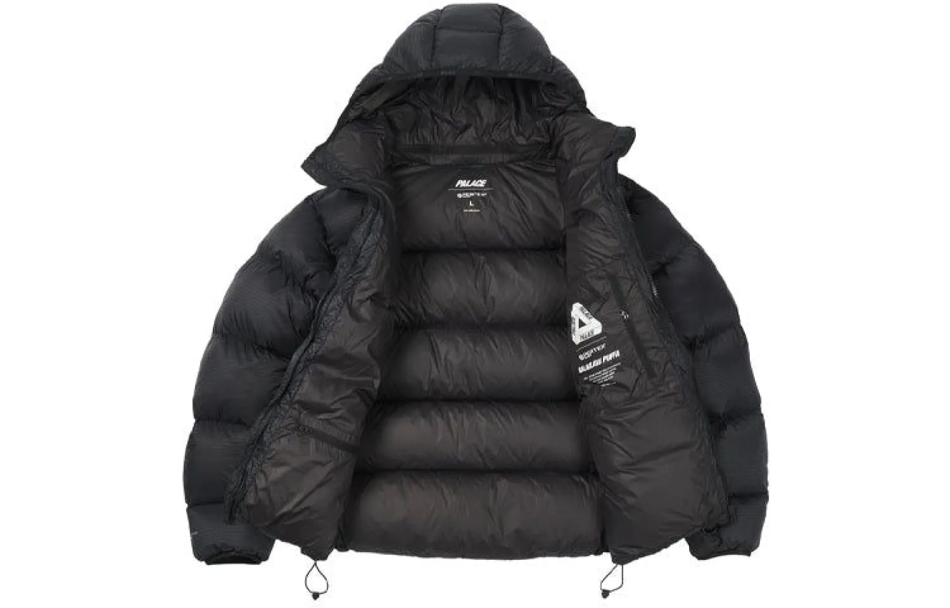 Palace Puffa Jacket 'Black' P21JK004 | Parallel