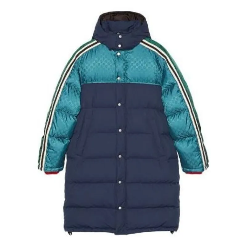 GUCCI グッチ/GG JACQUARD NYLON JACKET GG nylon jacquard zip jacket in black | GUCCI® US