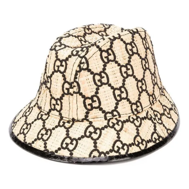 (WMNS) Gucci GG Fedora Hat With Snakeskin 'Beige' 5779053HH389260 sold by KicksCrew