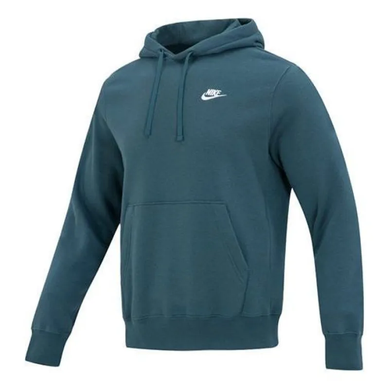 Nike knitted hooded pullover sports casual sweatshirt 'Green' BV2655-309 sold by KicksCrew