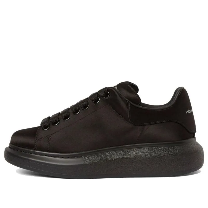(WMNS) Alexander McQueen Oversized Sneakers 'Dark Brown Black' 708073W4AC01000 sold by KicksCrew