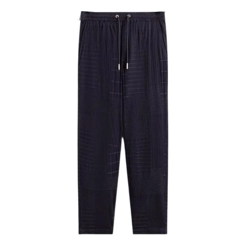 KITH Overdyed Patchwork Elmhurst Pant 'Ink' KHM060549-432 sold by KicksCrew
