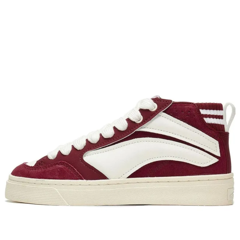 (WMNS) Li-Ning Weiwu Wave 180 Skate Shoes 'Burgundy White' AECT052-1 sold by KicksCrew