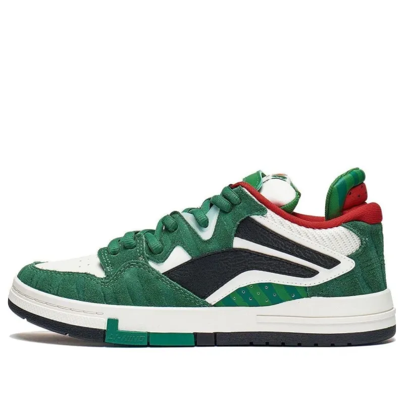 (WMNS) Li-Ning Wave Pro Skate Shoes 'White Green' AECT010-1 sold by KicksCrew