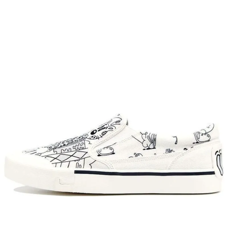 Li-Ning Boogle x Steven Harrington Shoes 'White Black' AECR057-3 sold by KicksCrew