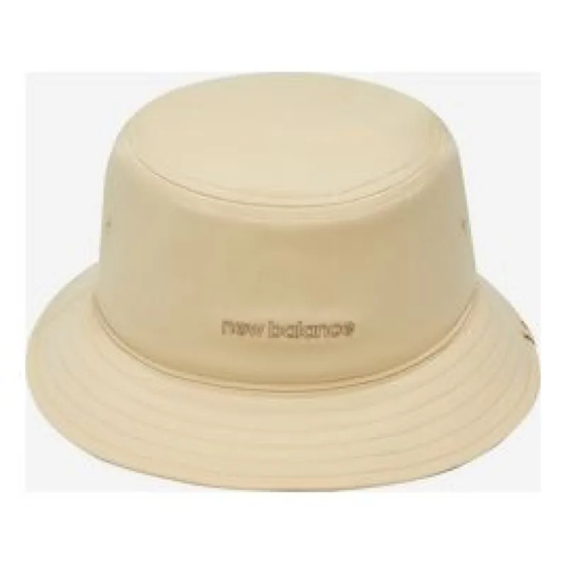 New Balance Wordmark Logo Bucket Hat 'Beige' JACL1646HMP sold by KicksCrew