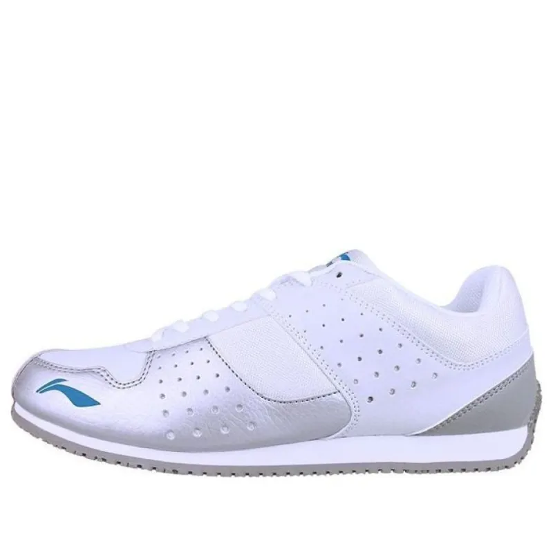 Li-Ning Sports National Fencing Shoes 'White Grey' ADAJ002-2 sold by KicksCrew