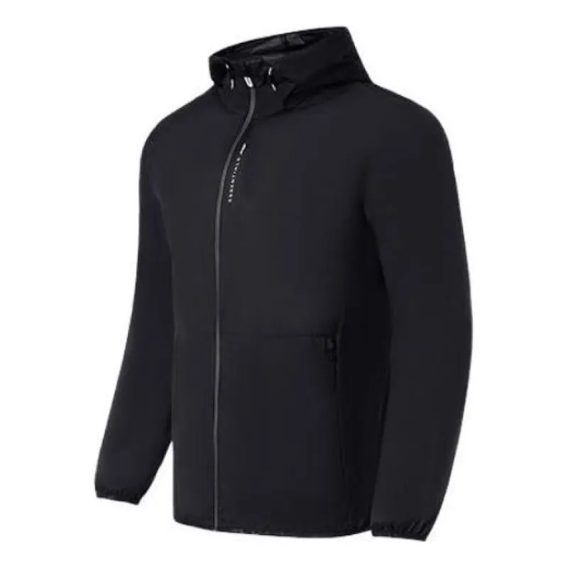 Li-Ning Training Windbreaker 'Black' AFDS349-1 sold by KicksCrew