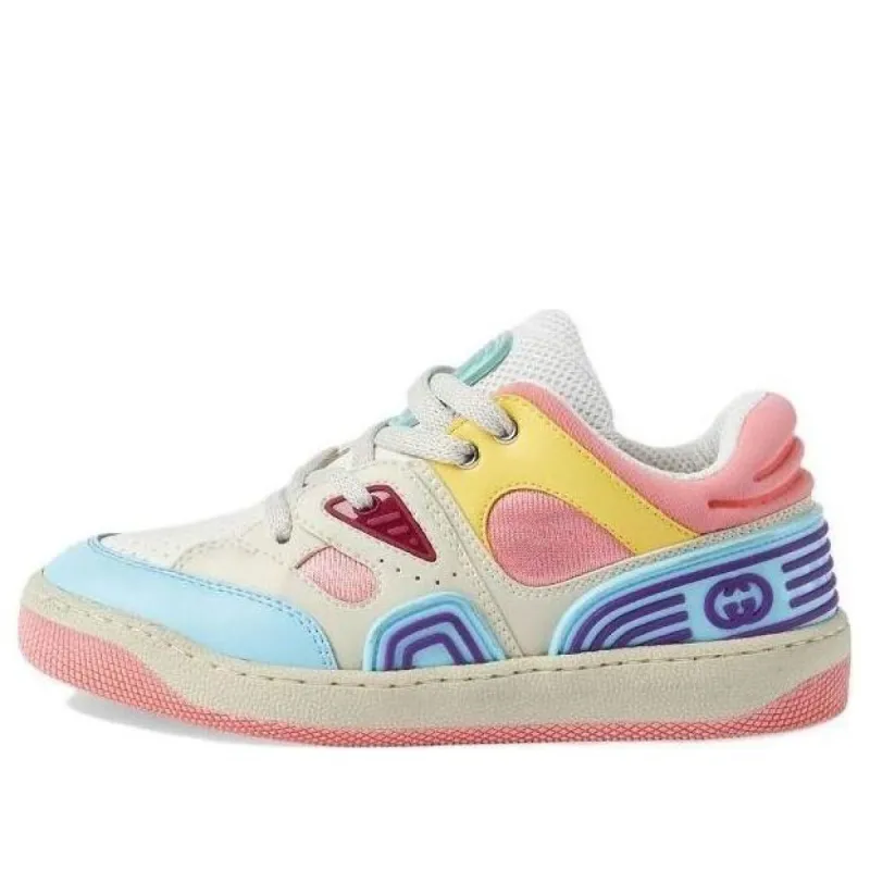 (PS) Gucci Gucci Basket Sneaker 'White Demetra' 702920-2SHW0-4870 sold by KicksCrew