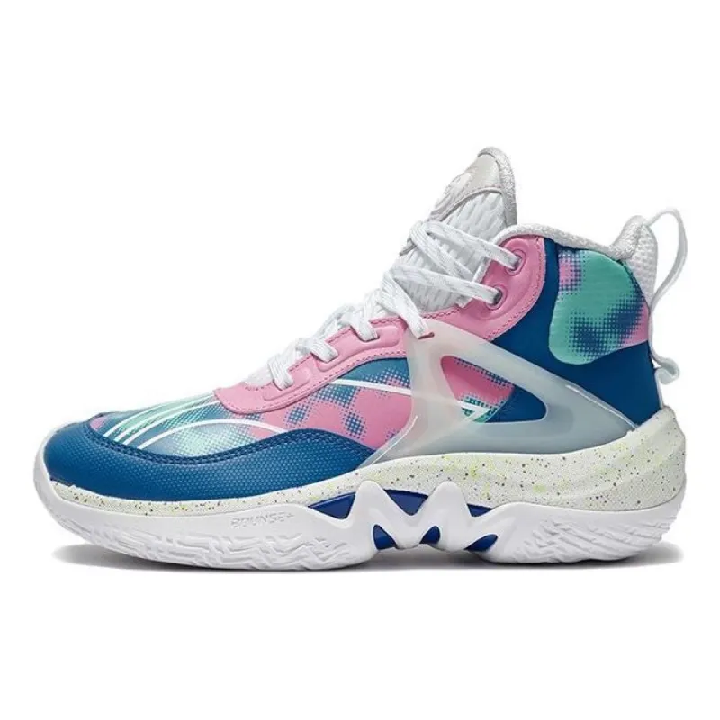 (GS) Li-Ning Pioneer Team 'White Blue Pink' YKBR068-15 sold by KicksCrew