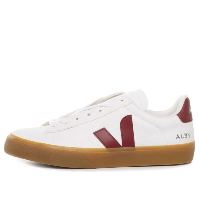 Veja Campo Chromefree Lace-Up 'White Marsala' CP0503154 sold by KicksCrew