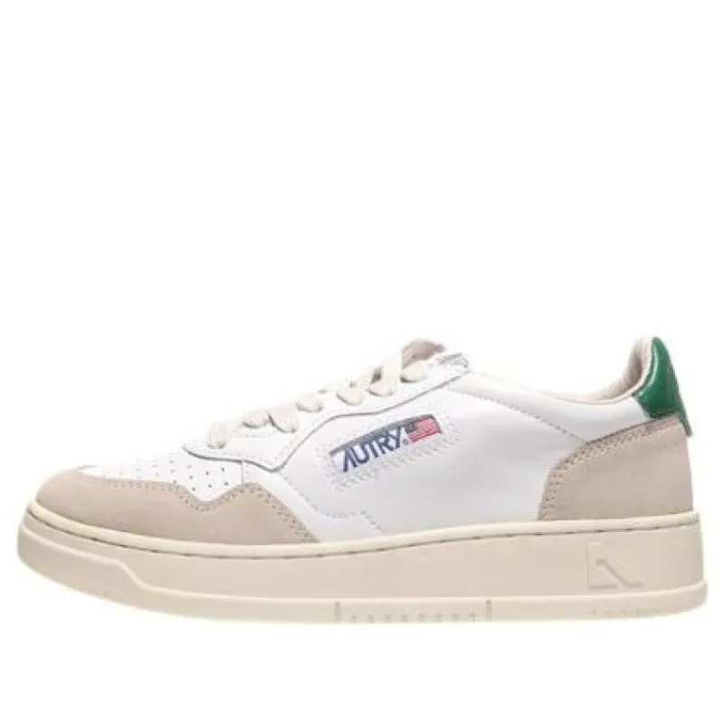 Autry Medalist Leather Low 'Suede Beige' AULM-LS23 sold by KicksCrew