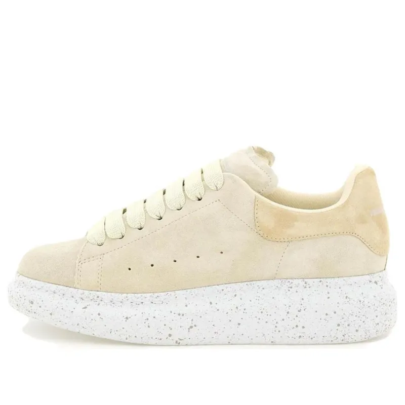 (WMNS) Alexander McQueen Larry Oversized Low-Top Sneakers 'Yellow White' 708067WIA5D7991 sold by KicksCrew