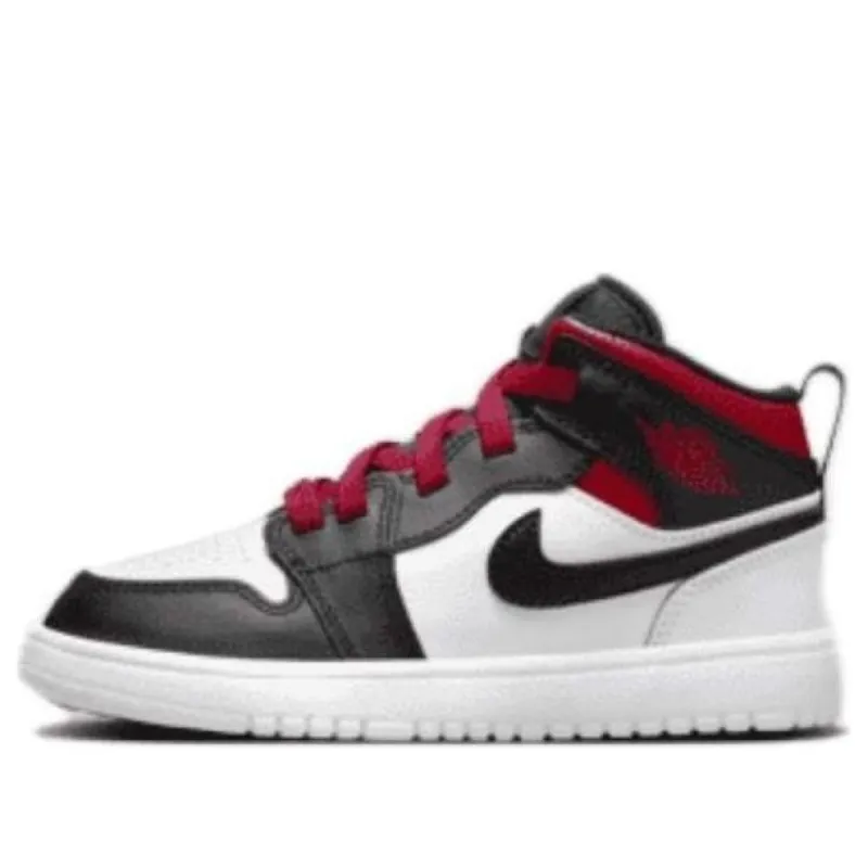 (PS) Air Jordan 1 Mid Alt 'White Black Gym Red' DR9745-106 sold by KicksCrew