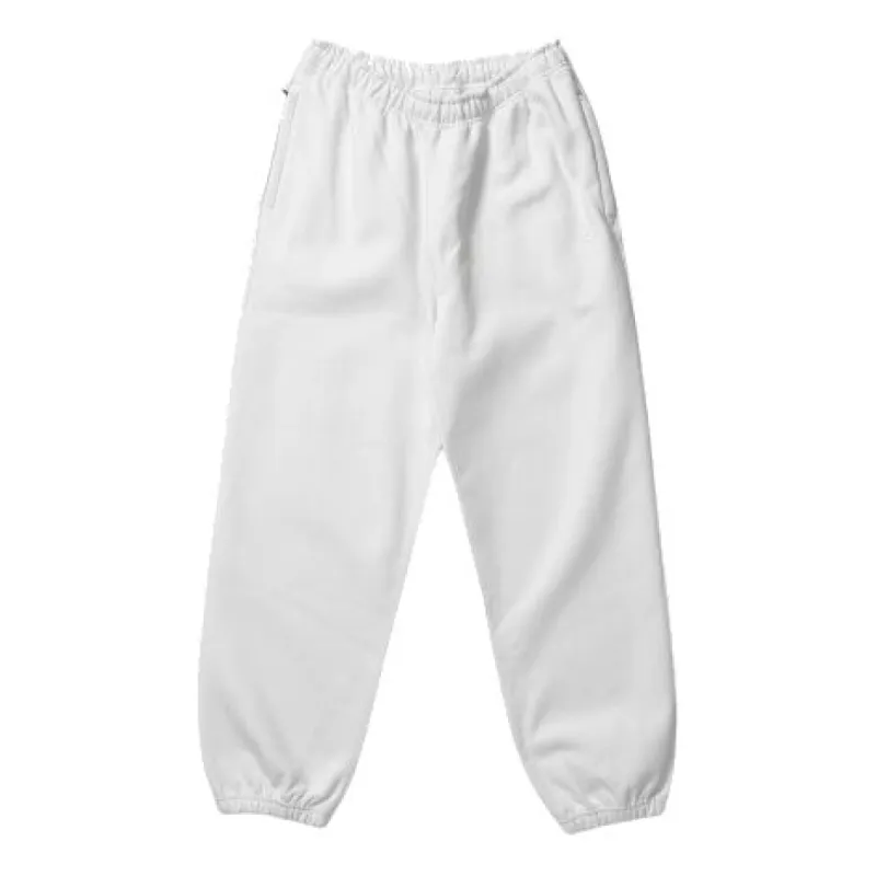 (WMNS) NikeLab Solo Swoosh Fleece Sweatpants Asia Sizing 'Summit White' DA0334-121 sold by KicksCrew
