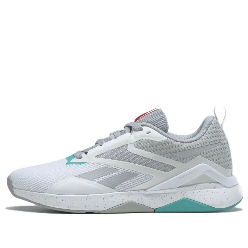 (WMNS) Reebok Nanoflex TR 2.0 'Grey White Classic Teal' GY6219 sold by KicksCrew