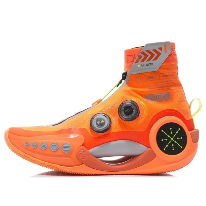 Li-Ning Way of Wade 9 Infinity 'Caution' ABER003-6 sold by KicksCrew
