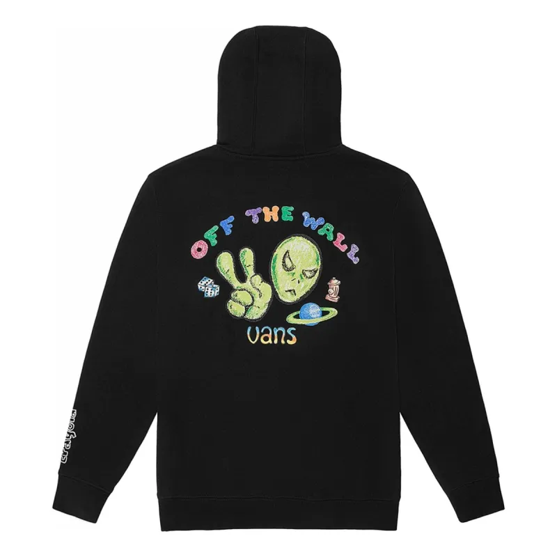 Vans x Crayola Fleece Pullover Hoodie 'Black' VN0A7SFMYUY sold by KicksCrew