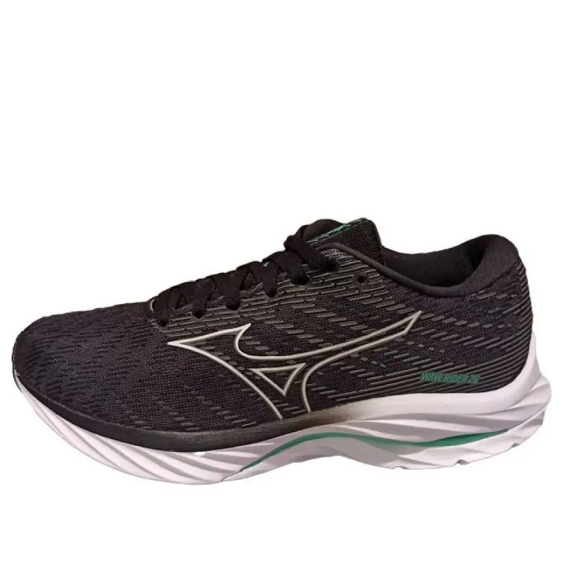 (WMNS) Mizuno Wave Rider 26 'Black' J1GD220372 sold by KicksCrew