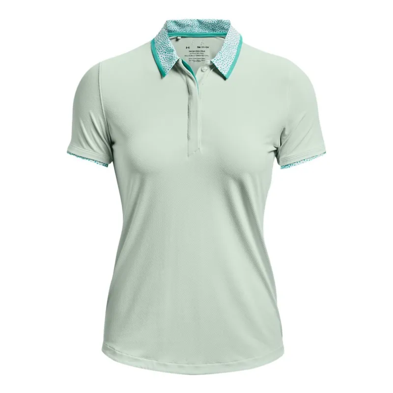 (WMNS) Under Armour Iso-Chill Polo Shirt 'Light Green' 1370132-936 sold by KicksCrew
