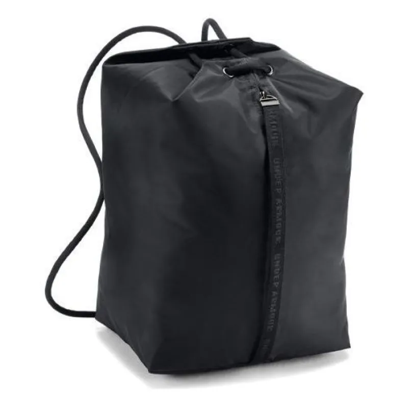 (WMNS) Under Armour Essentials Sackpack 'Black' 1306394-002 sold by KicksCrew