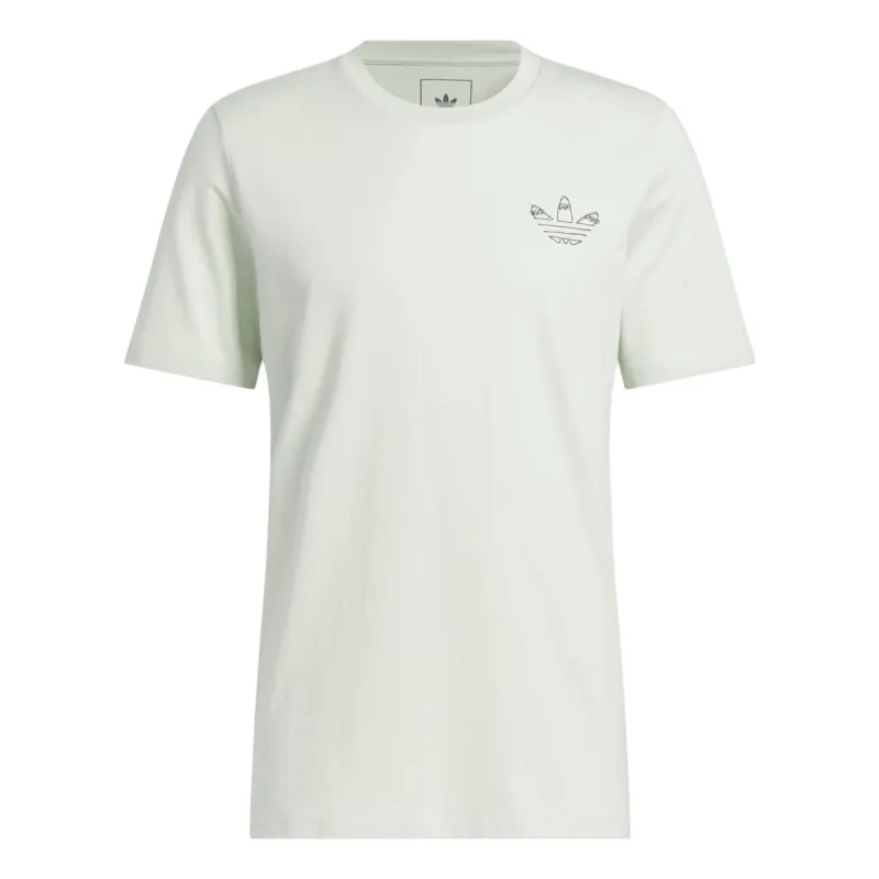 adidas originals Henry Jones Paris T-shirt 'Linen Green' HR9848 sold by KicksCrew