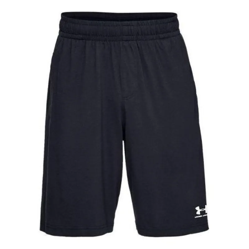 Under Armour Sportstyle Cotton Shorts 'Black' 1329299-001 sold by KicksCrew