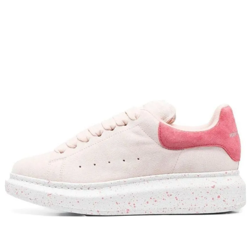 (WMNS) Alexander McQueen Larry Oversized Low-Top Sneakers 'Pink White' 708067WIA5D6822 sold by KicksCrew