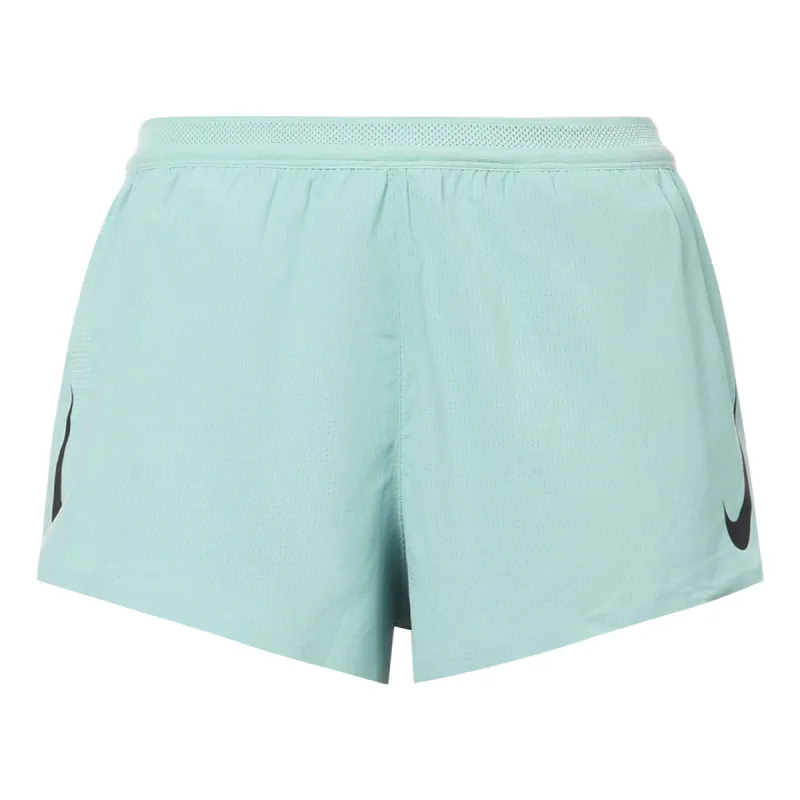 Nike Dri-Fit AeroSwift Running Shorts 'Lake Green' CJ7838-309 sold by KicksCrew