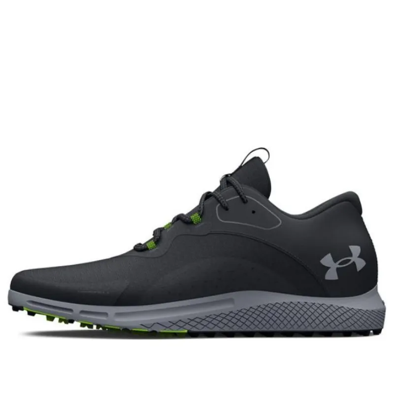 Under Armour Charged Draw 2 Spikeless Golf 'Black Steel' 3026399-001 sold by KicksCrew
