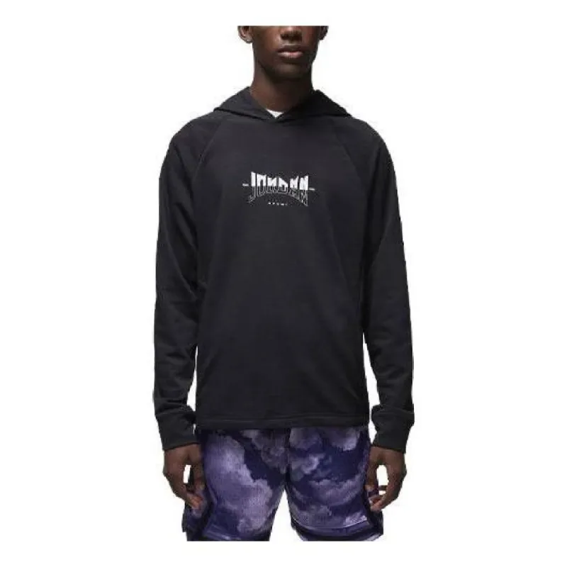 Air Jordan Dri-FIT Sport Graphic Fleece Pullover Hoodie 'Black' FQ6808-010 sold by KicksCrew