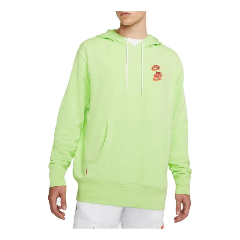 Nike Sportswear Pullover French Terry Hoodie 'Light Liquid Lime' DA0931-383 sold by KicksCrew