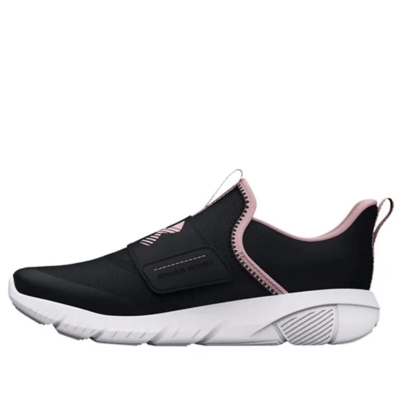 (GS) Under Armour Flash Shoes 'Black Pink' 3026722-001 sold by KicksCrew